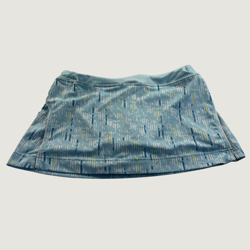 Champion Vibrant Abstract Print Athletic Skort Size L Stretch Tennis Golf Pickle